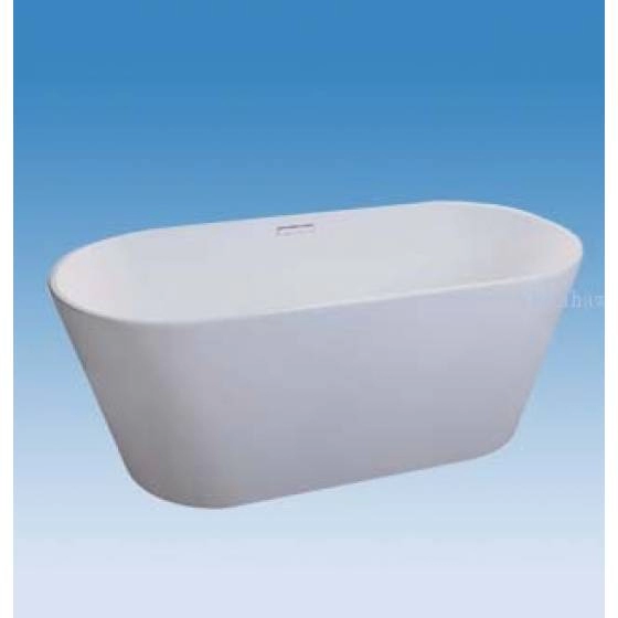 楕圓型薄型獨立式浴缸 YG-13A